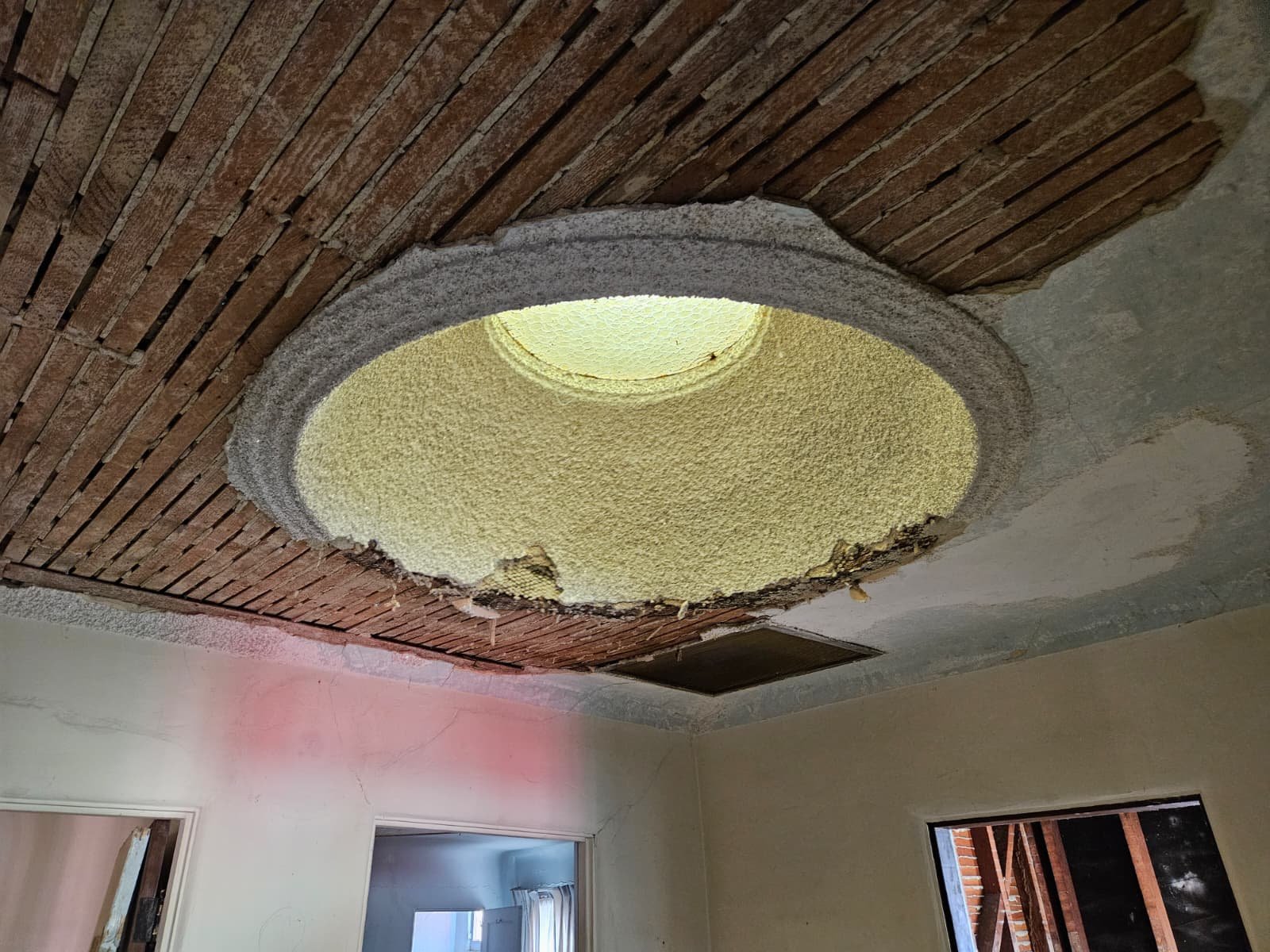 Water damage repair