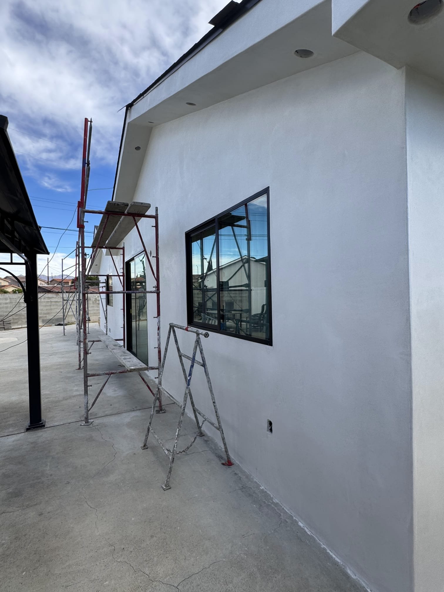 Smooth stucco