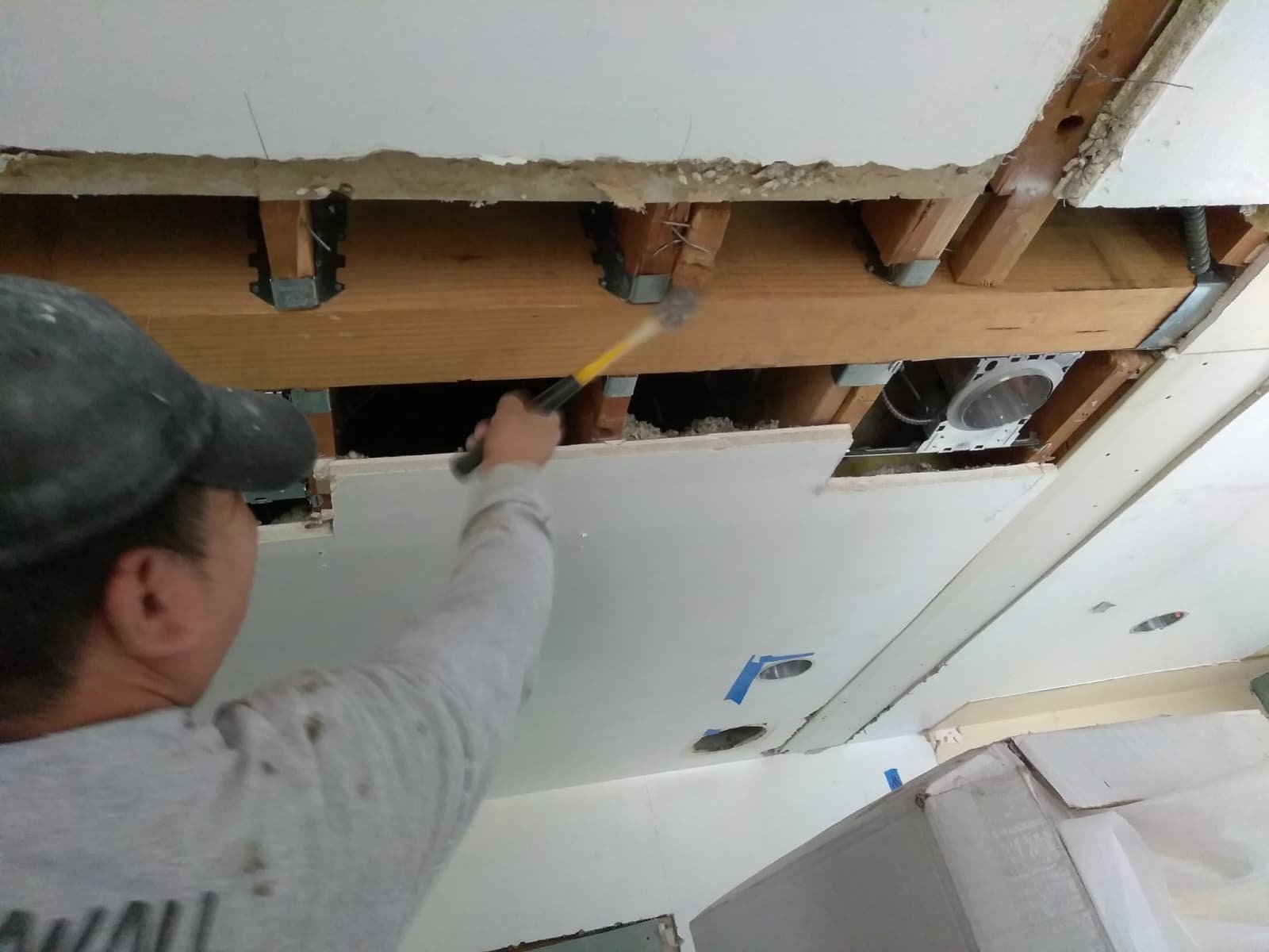 Drywall repairs
