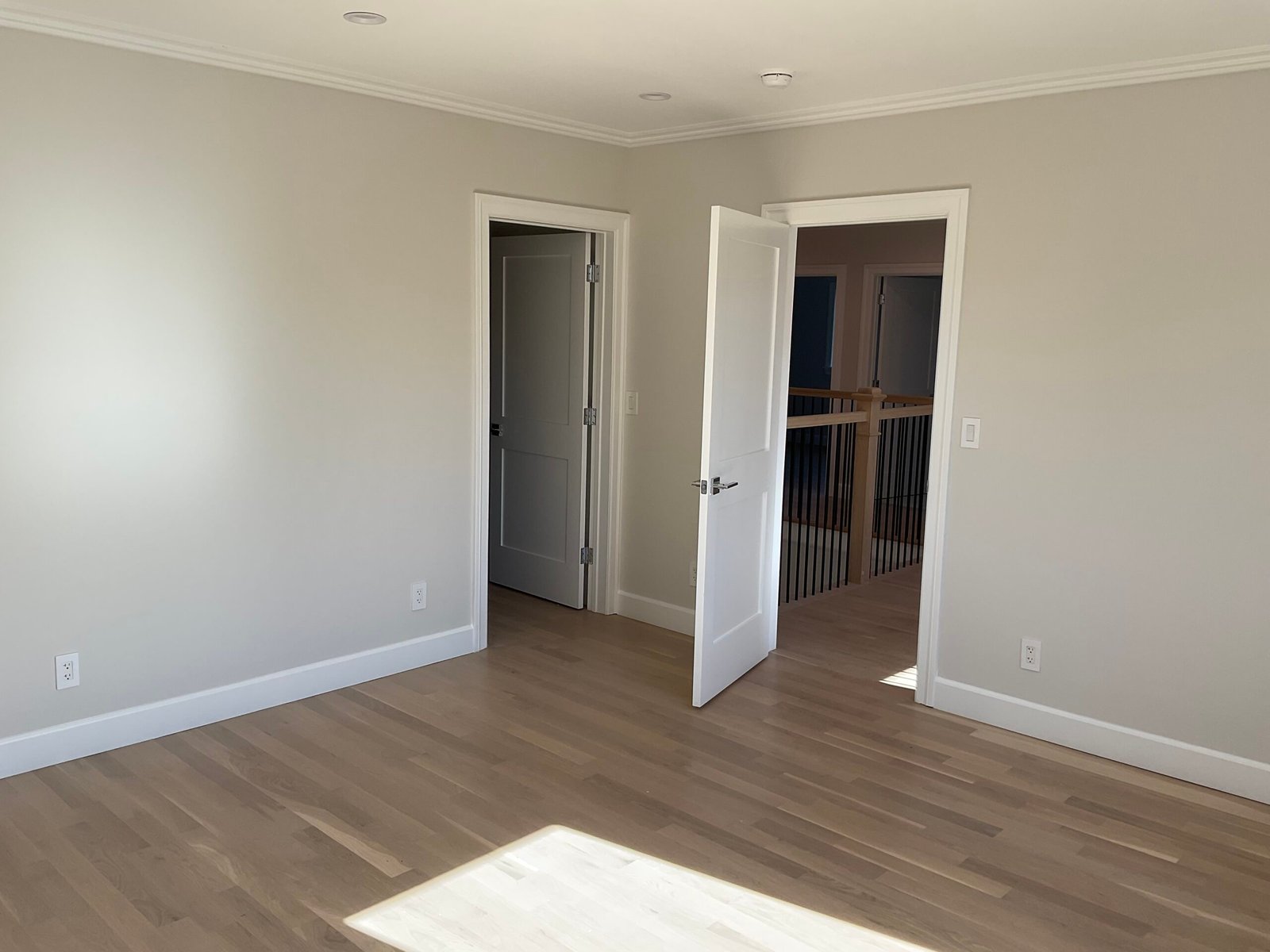 Drywall Level 5 finish — smooth walls, crisp lines, premium paint-ready surface